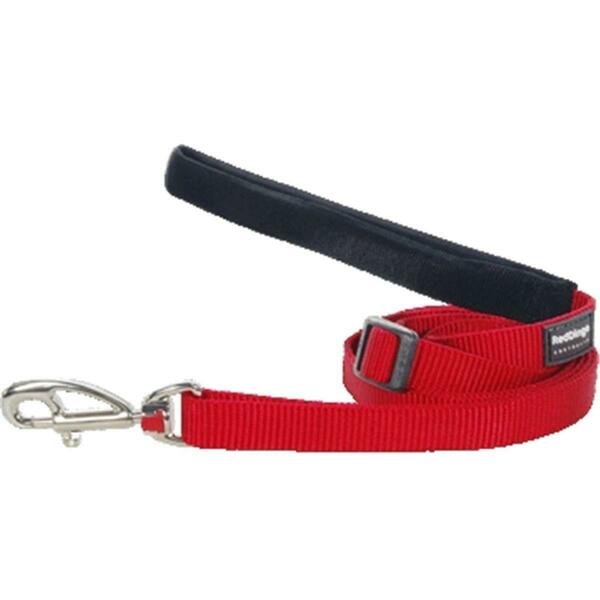 Red Dingo L6-ZZ-RE-ME Dog Lead Classic Red- Medium L6-ZZ-RE-20